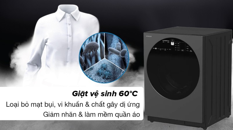 Máy giặt Hitachi Inverter 10 kg BD-100XGV