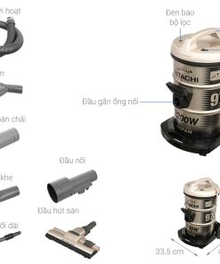 Máy hút bụi công nghiệp Hitachi CV-970Y - 21