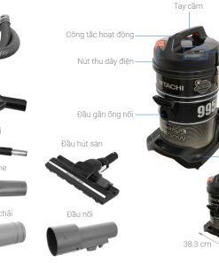 Máy hút bụi công nghiệp Hitachi CV-995HC - 22 Máy hút bụi công nghiệp Hitachi CV-995HC - 21