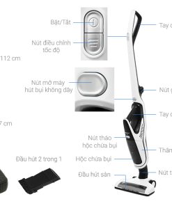 Máy hút bụi không dây Hitachi PV-X80M - 18 Máy hút bụi không dây Hitachi PV-X80M - 17