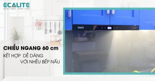Máy hút mùi âm tủ Ecalite EH-AT60LCD