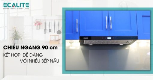 Máy hút mùi âm tủ Ecalite EH-AT90LCD