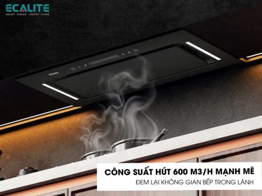 Máy hút mùi âm tủ dạng Hidden Ecalite EHB-700LUX - 5