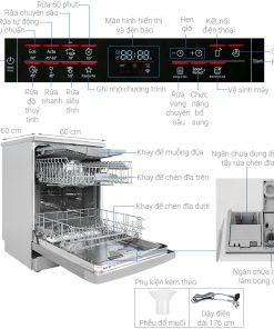 Máy rửa bát độc lập Bosch SMS6ECC51E - 18 Máy rửa bát độc lập Bosch SMS6ECC51E - 17