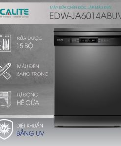 Máy rửa chén độc lập Ecalite EDW-JA6014ABUV