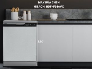 Máy rửa chén độc lập Hitachi HDF-F146VX - 55