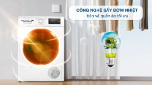 Máy sấy bơm nhiệt Bosch WTH83028SG 8 kg - 33