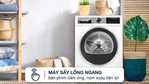 Máy sấy bơm nhiệt Bosch WQG24570SG 9 kg - 57