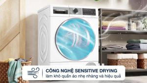 Máy sấy bơm nhiệt Bosch WQG24570SG 9 kg - 49