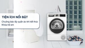 Máy sấy bơm nhiệt Bosch WQG24570SG 9 kg - 47