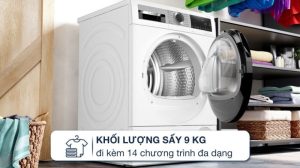 Máy sấy bơm nhiệt Bosch WQG24570SG 9 kg - 53