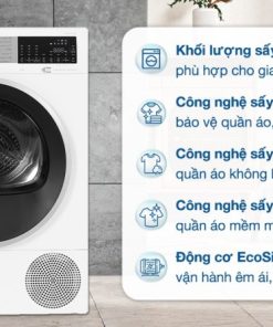 Máy sấy bơm nhiệt Bosch WQG24570SG 9 kg - 61
