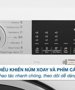 Máy sấy bơm nhiệt Bosch WQG24570SG 9 kg - 59