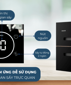 Máy sấy chén bát âm tủ Ecalite ED-110C3