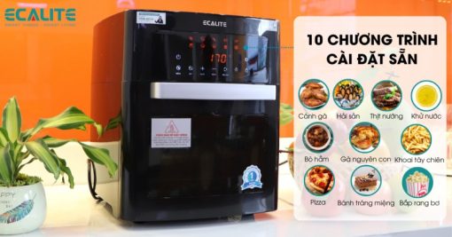 Nồi chiên không dầu 15L Ecalite EL-AF15