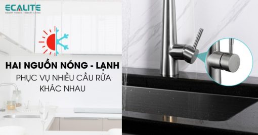 Vòi rửa chén nóng lạnh Ecalite EF-K149S