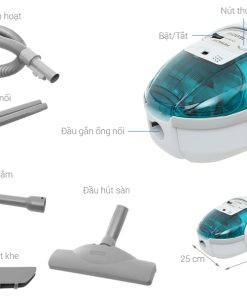 Máy hút bụi dạng hộp Hitachi CV-BF16 - 17