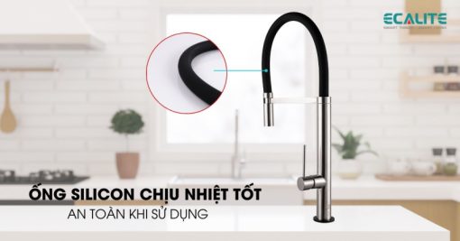 Vòi rửa chén nóng lạnh Ecalite EF-K200Si - 8