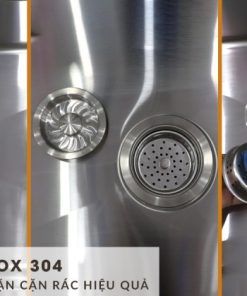 Chậu rửa chén Inox Ecalite ESD-8250HS - 17 Chậu rửa chén Inox Ecalite ESD-8250HS