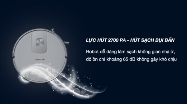 Robot hút bụi lau nhà Hitachi RV-X15N - 21