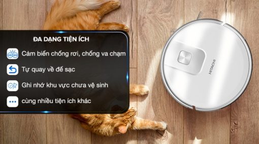 Robot hút bụi lau nhà Hitachi RV-X15N - 15