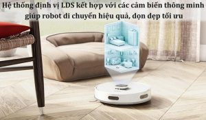 Robot hút bụi lau nhà Hitachi RV-X20M - 55