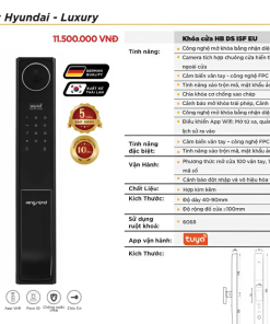 Khóa điện tử Hyundai – Luxury A11 - 6 Khóa điện tử Hyundai – Luxury A11 - 5