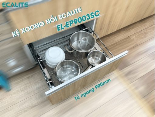 Kệ xoong nồi tủ dưới Ecalite EL-EP9003SC - 2