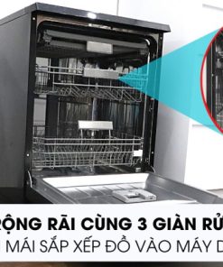 Máy rửa chén độc lập Ecalite EDW-SMS6014AB - 19 Máy rửa chén độc lập Ecalite EDW-SMS6014AB