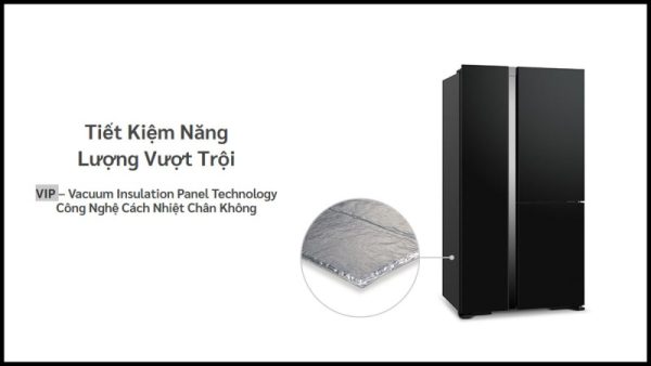 Tủ Lạnh Hitachi Inverter 590 Lít R-M800PGV0 GBK - 9