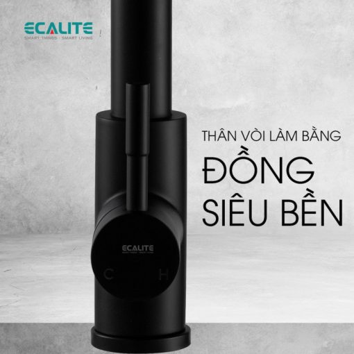 Vòi rửa chén nóng lạnh Ecalite EF-K102B - 2