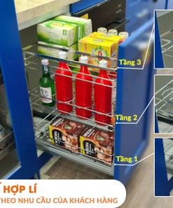 Kệ đựng gia vị, chai lọ Ecalite EL-NP40B - 16 Kệ đựng gia vị, chai lọ Ecalite EL-NP30B