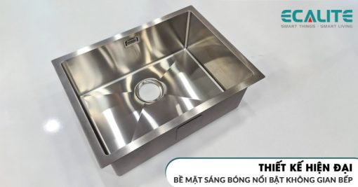 Chậu rửa chén Inox Ecalite ESD-5843HS