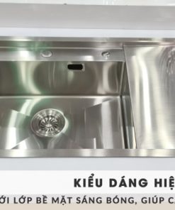 Chậu rửa chén Inox Ecalite ESD-8650HS - 6 Chậu rửa chén Inox Ecalite ESD-8650HS - 5