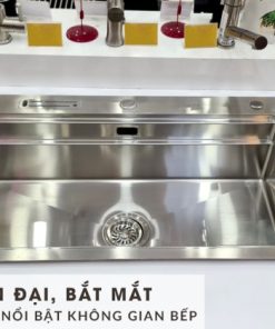 Chậu rửa chén Inox Ecalite ESD-8250HS - 16 Chậu rửa chén Inox Ecalite ESD-8250HS - 15