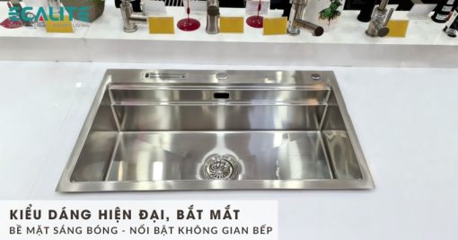 Chậu rửa chén Inox Ecalite ESD-8250HS - 5