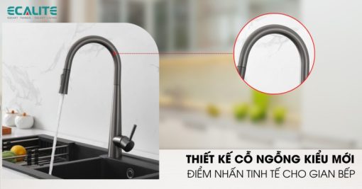 Vòi rửa chén nóng lạnh Ecalite EF-K149G - 3
