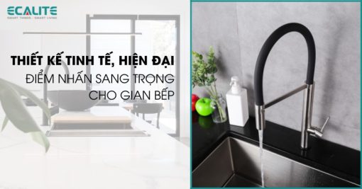 Vòi rửa chén nóng lạnh Ecalite EF-K200Si - 12
