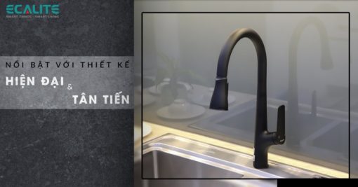 Vòi rửa chén nóng lạnh Ecalite EF-K572B - 9