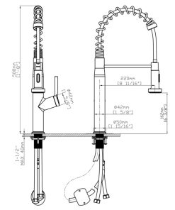 Thiết kế cổ ngỗng sang trọng, tích hợp nhiều tính năng Vòi rửa chén EF-K541C nổi bật với kiểu dáng cổ ngỗng độc đáo, sang trọng, tích hợp nhiều công năng, nâng cao tính tiện ích tối đa khi sử dụng. Thiết kế cổ ngỗng cao kết hợp vòng xoắn lò xo là điểm độc đáo của vòi rửa chén này. Bên cạnh đó vòi rửa chén Ecalite còn được trang bị tính năng co rút dây mềm mại nhỏ gọn, dễ cầm giúp bạn tiện lợi hơn trong việc vệ sinh chậu. vòi rửa chén Ecalite EF-k541C thiết kế cổ ngỗng hiện đại Thiết kế cổ ngỗng sang trọng nhiều tính năng Chất liệu đồng thau mạ Chrome sang trọng, có độ bền cao Ecalite EF-K541C được Ecalite hoàn thiện từ chất liệu đồng thau nguyên chất, có ưu điểm là độ bền cao và đảm bảo an toàn cho nguồn nước khi sử dụng. Bên ngoài vòi được hãng Ecalite phủ lớp mạ Chrome, không những giúp vòi luôn sáng bóng và sạch sẽ mà còn có khả năng chống ăn mòn tuyệt vời, tăng tính thẩm mỹ cho không gian nhà bạn. Vòi rửa chén nóng lạnh Ecalite EF-K541C được làm bằng chất liệu đồng thau mạ Chrome Chất liệu đồng thau mạ Chrome sang trọng, có độ bền cao Cần gạt lấy nước nhỏ gọn, tinh tế Cần gạt khóa/mở nước dưới thân vòi được thiết kế mềm mại giúp bạn dễ dàng lấy nước trong quá trình sử dụng. Hãng Ecalite đã tích hợp lựa chọn nước nóng - lạnh ngay tại cần gạt. Do đó, bạn có thể gạt vào trong để lựa chọn nước nóng hoặc gạt ra ngoài để lựa chọn nước lạnh chỉ với những thao tác đơn giản nhẹ nhàng. Cần gạt lấy nước nhỏ gọn, tinh tế của vòi nóng lạnh Ecalite EF-K541C Cần gạt lấy nước nhỏ gọn, tinh tế 2 nguồn nước nóng lạnh tiện lợi dùng cho nhiều mục đích khác nhau Không chỉ sở hữu vẻ ngoài đẹp mắt, vòi rửa chén EF-K541C đồng thau mạ Chrome còn rất tối ưu trong quá trình sử dụng với 2 cơ chế nóng-lạnh. Bạn có thể tận dụng vòi nước nóng để khử khuẩn các vật dụng trong gia đình hay đồ dùng của trẻ em; hoặc để làm tan chảy dầu, mỡ giúp cho việc rửa chén dĩa được dễ dàng hơn mà không phải tốn quá nhiều dầu rửa chén. Bên cạnh đó, vòi nước lạnh cũng hỗ trợ rửa rau, củ quả hằng ngày tiện lợi hơn. Vòi rửa chén Ecalite EF-K541C trang bị 2 nguồn nước nóng lạnh Vòi rửa chén Ecalite EF-K541C trang bị 2 nguồn nước nóng lạnh Vòi dây rút giúp việc vệ sinh dễ dàng hơn Vòi rửa chén của hãng Ecalite được thiết kế đầu vòi có thể kéo ra/thu vào gọn gàng. Đầu vòi nhỏ gọn nên dễ cầm và có thể kéo ra một cách nhẹ nhàng giúp bạn có thể sử dụng vòi rửa với phạm vi rộng hơn, dễ dàng vệ sinh xung quanh khu vực chậu rửa nhà bếp cực kỳ tiện lợi. Đồng thời, thiết kế dây rút này cũng sẽ hạn chế tối đa tình trạng nước bắn ra xung quanh bồn rửa, hoặc bắn vào quần áo của người đứng rửa bát. Vòi dây rút của vòi rửa chén nóng lạnh Ecalite EF-K541C Vòi dây rút kéo ra dễ dàng thuận lợi trong việc vệ sinh Cổ vòi xoay 360 độ linh hoạt Vòi rửa chén Ecalite EF-K541C có phần cổ vòi xoay 360 độ di chuyển linh hoạt trong khắp chậu rửa thay vì được cố định như các vòi rửa thông thường khác. Nhờ đó, vòi có thể dễ dàng kết hợp với nhiều loại chậu rửa chén khác nhau, từ chậu 1 ngăn cho đến chậu 2 ngăn. Đây là một ưu điểm lớn mà bạn không nên bỏ qua của loại vòi này. Cổ vòi xoay 360 độ của vòi rửa chén nóng lạnh Ecalite EF-K541C Cổ vòi xoay 360 độ linh hoạt Đầu vòi nước trang bị bộ lọc kết hợp nút bấm thay đổi tia nước Ở phần đầu của vòi nước được trang bị thêm một bộ lọc. Với bộ lọc này, các hạt cát sỏi hay những cặn bẩn sẽ bị giữ lại, giúp cho nguồn nước bạn lấy ra luôn sạch sẽ và an toàn hơn. Hơn nữa bộ lọc còn giúp nước xả ra mịn màng hơn, không văng tung toé khắp sàn. Bộ lọc chất bẩn của vòi Ecalite EF-K541C Bộ lọc chất bẩn của vòi Ecalite EF-K541C Vòi rửa chén nóng lạnh Ecalite EF-K541C