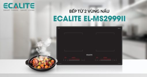 Bếp từ 2 vùng nấu Ecalite EL-MS2999I