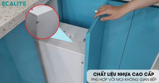 Thùng đựng gạo bắt mặt cánh Ecalite EL-NEC18P