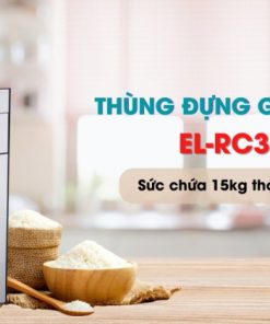 Thùng gạo điện tử gương màu bạc Ecalite EL-RC300S - 15 Thùng gạo điện tử gương màu bạc Ecalite EL-RC300S - 14