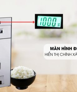 Thùng gạo điện tử gương màu bạc Ecalite EL-RC300S - 23 Thùng gạo điện tử gương màu bạc Ecalite EL-RC300S