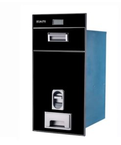 Thùng gạo điện tử gương màu đen Ecalite EL-RC300B