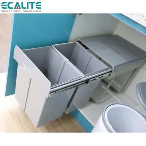 Thùng rác âm tủ Ecalite EL-DUB20L