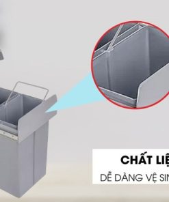 Thùng rác âm tủ Ecalite EL-DUB20L