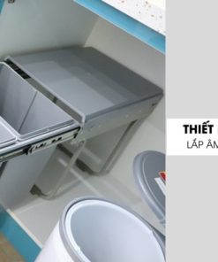 Thùng rác âm tủ Ecalite EL-DUB20L - 11