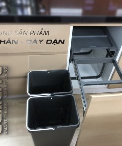 Thùng rác âm tủ gắn cánh Ecalite EKA-MT20L - 13 Thùng rác âm tủ gắn cánh Ecalite EKA-MT20L