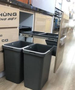 Thùng rác âm tủ gắn cánh Ecalite EKA-MT20L - 12 Thùng rác âm tủ gắn cánh Ecalite EKA-MT20L